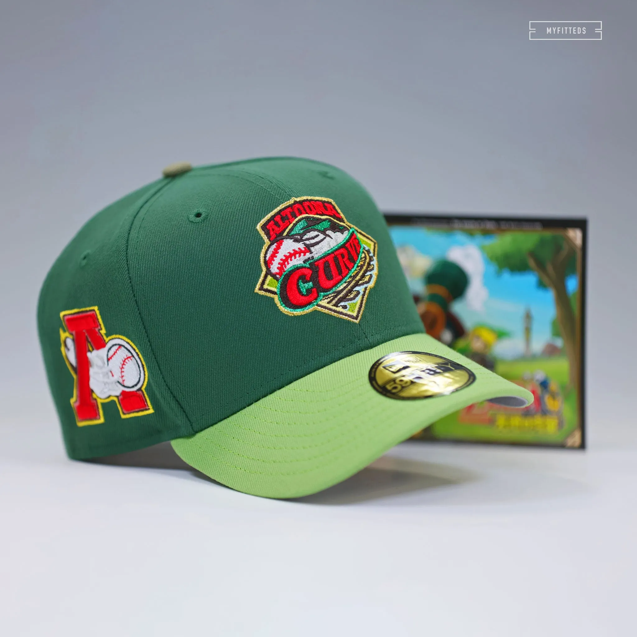 ALTOONA CURVE THE LEGEND OF ZELDA SPIRIT TRACKS INSPIRED NEW ERA FITTED CAP