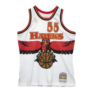 Atlanta Hawks Dikembe Mutombo 1996-97 Mitchell & Ness Hardwood Classic White Swingman Jersey