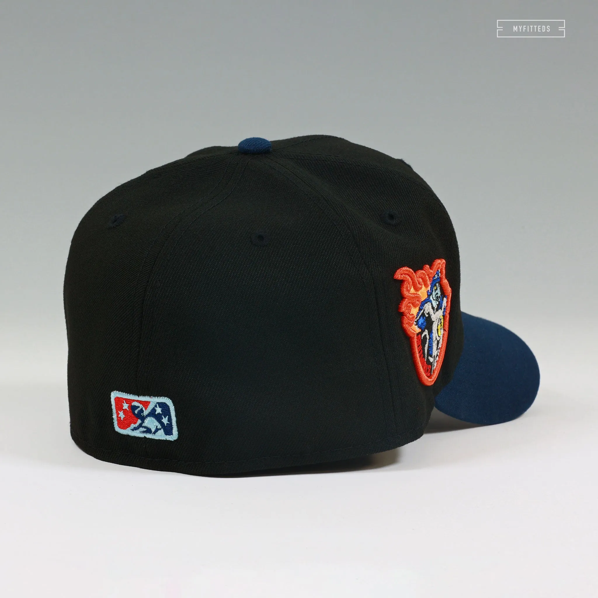 BINGHAMTON RUMBLE PONIES THE GHOST RIDER NEW ERA FITTED CAP