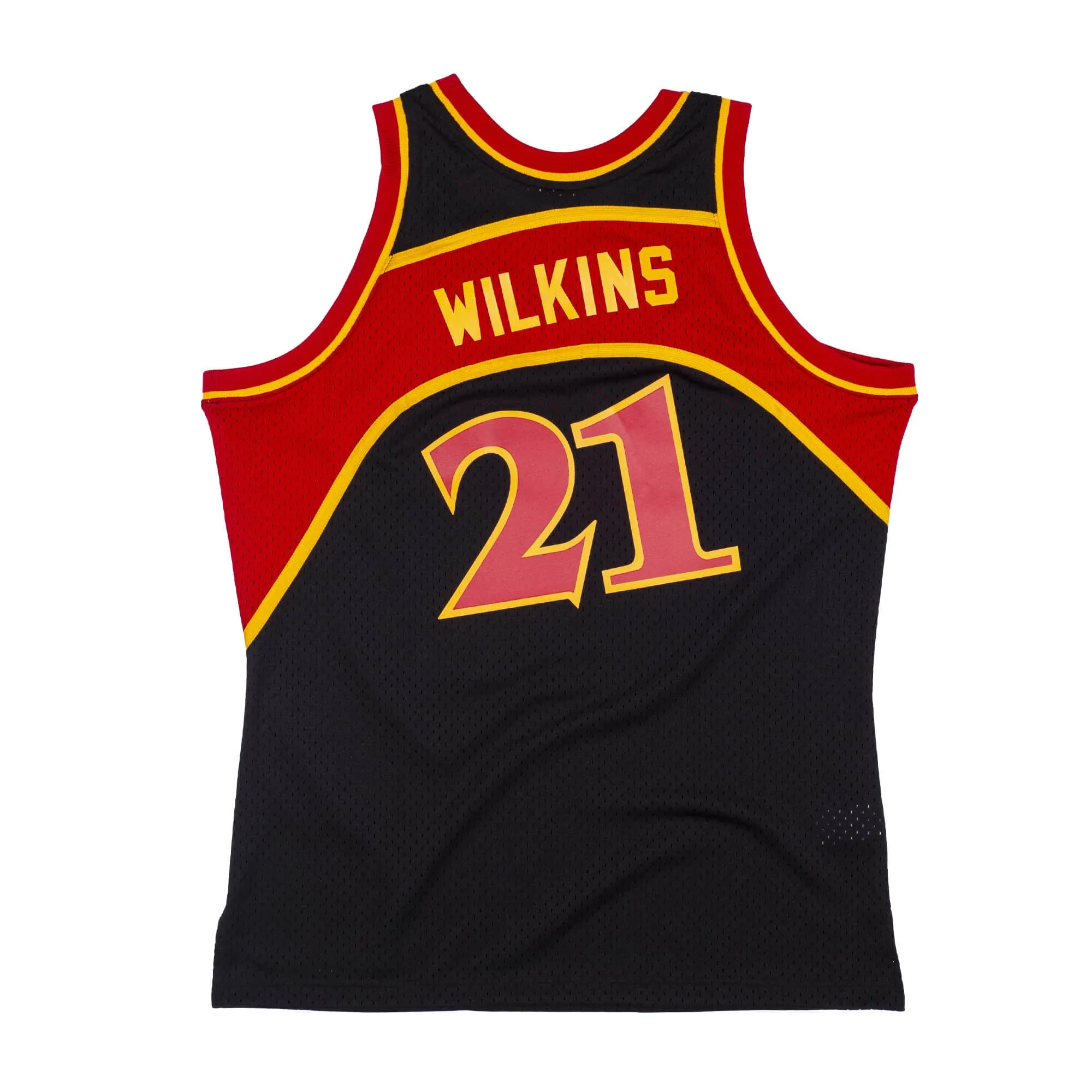 Black Atlanta Hawks 1986-87 Dominique Wilkins Mitchell & Ness NBA Men's Hardwood Classic Swingman Jersey