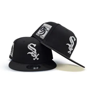 Black Chicago White Sox Gray Bottom 95 Years Side Patch New Era 9Fifty Snapback
