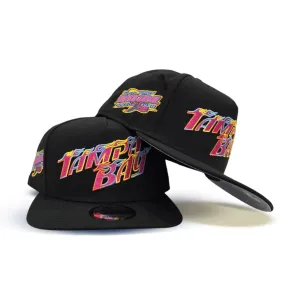 Black City Connect Tampa Bay Rays Gray Bottom 1998 Inaugural Season Side Patch New Era 9Fifty A-Frame Snapback