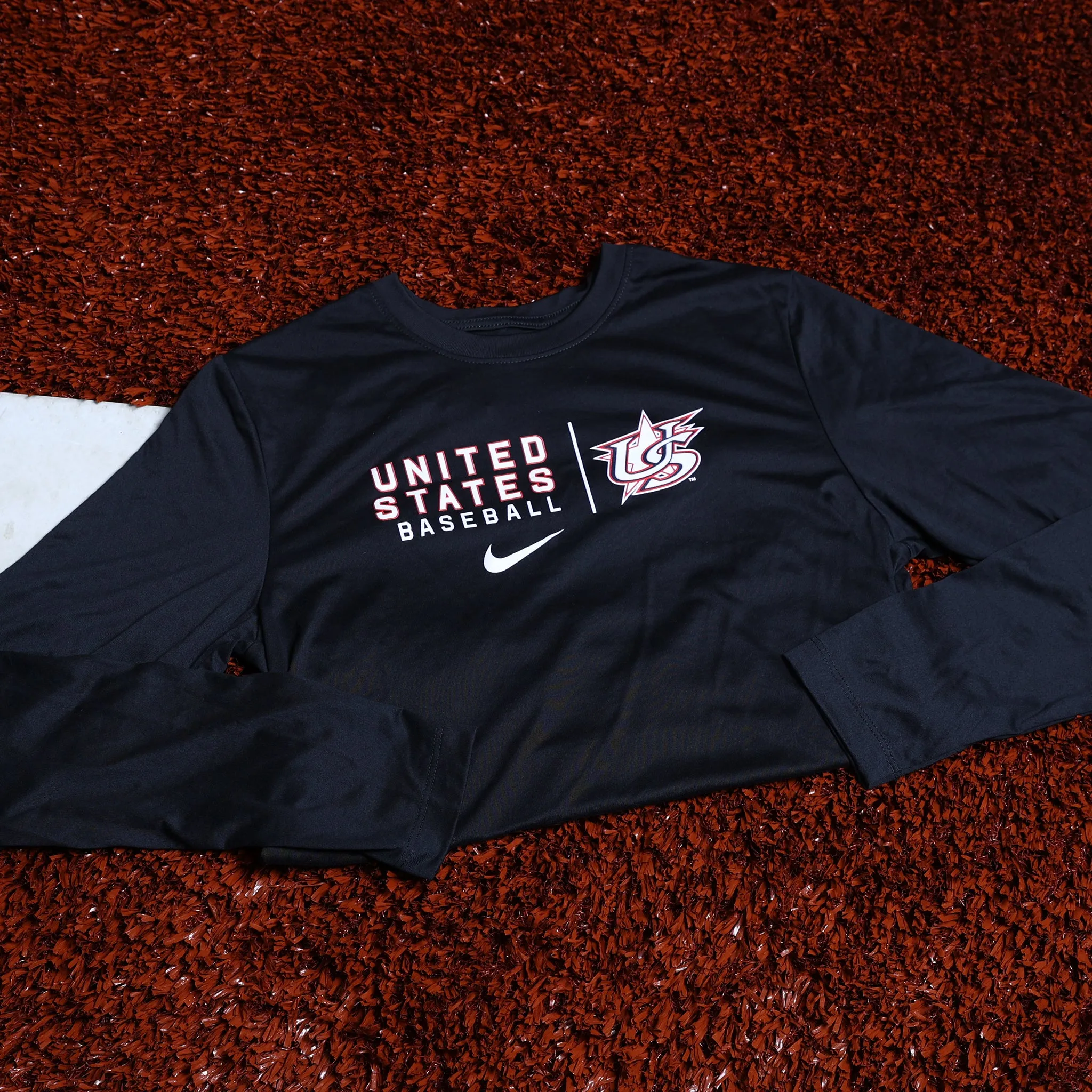 Black Fundamental Long Sleeve Legend Tee