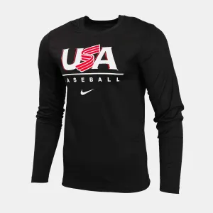 Black Legacy Logo Long Sleeve Legend Tee
