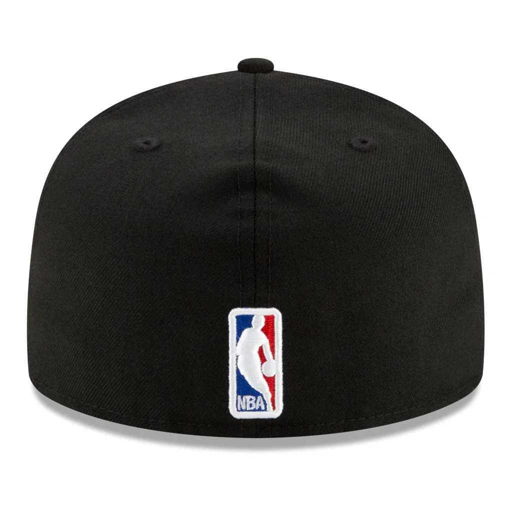 Black Los Angeles Lakers Gray Bottom New Era X Just Don New Era 59FIFTY Fitted