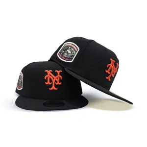 Black New York Mets Gray Bottom 1969 World Series Side Patch 9Fifty Snapback