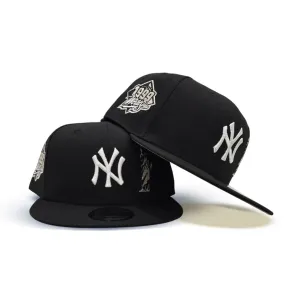 Black New York Yankees Statue of Liberty Gray Bottom 1999 World Series Side Patch New Era 9Fifty Snapback