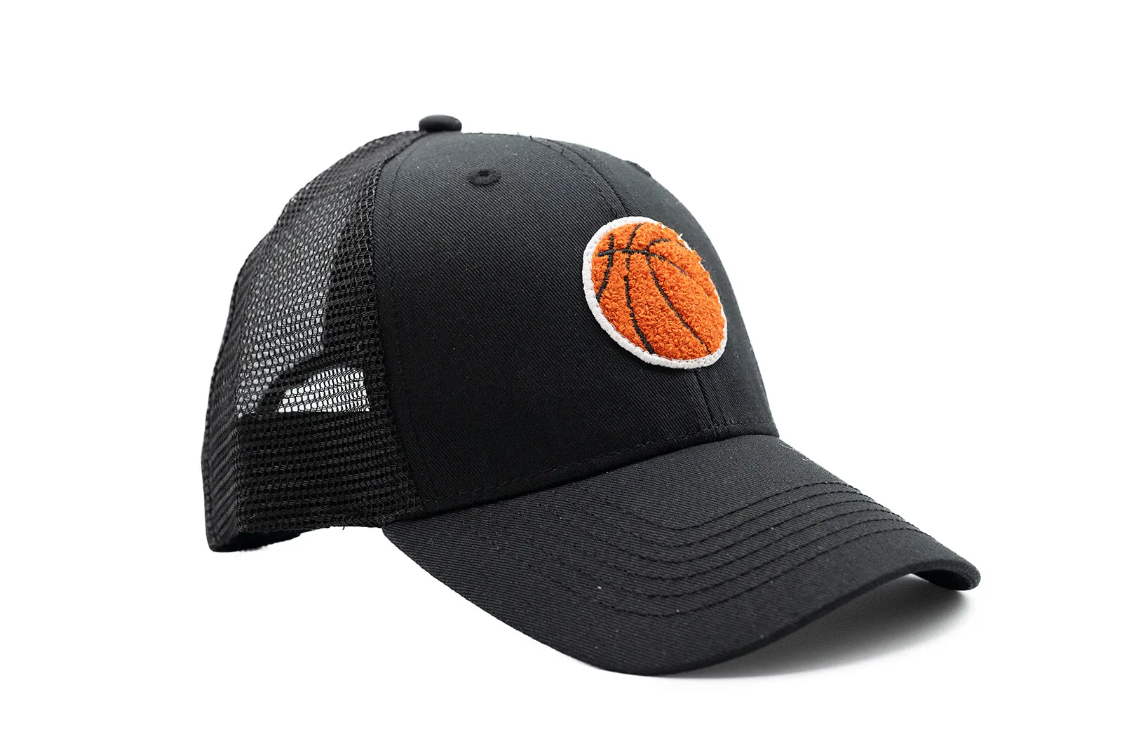 Black Snapback Hat   Terry Basketball