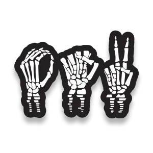 Bony Sticker
