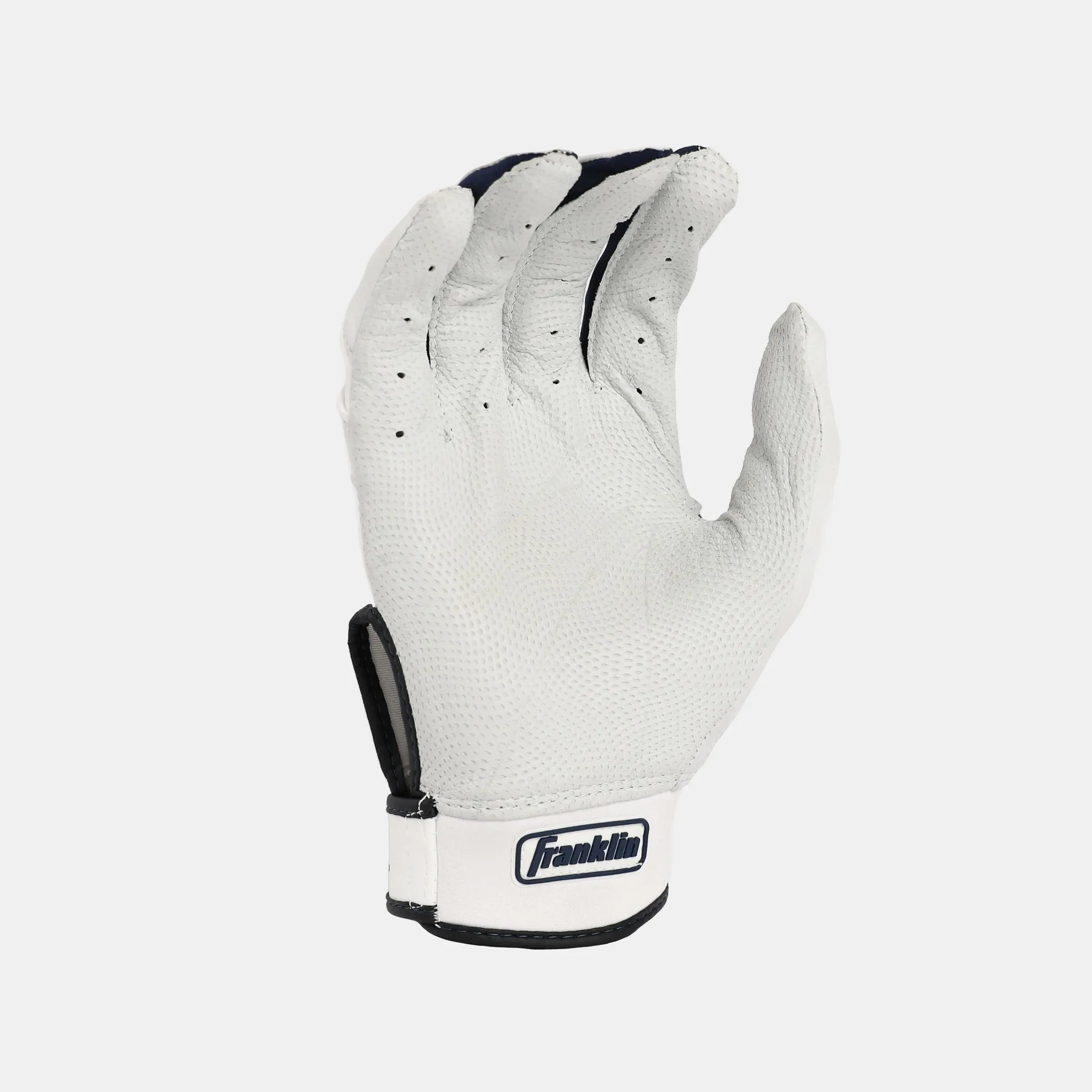 CFX Pro White/Navy Batting Gloves