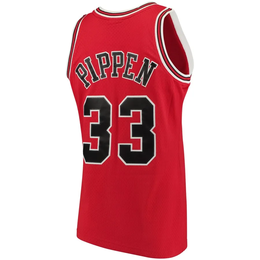 Chicago Bulls 1997-98 Scottie Pippen Mitchell & Ness Red Swingman Jersey