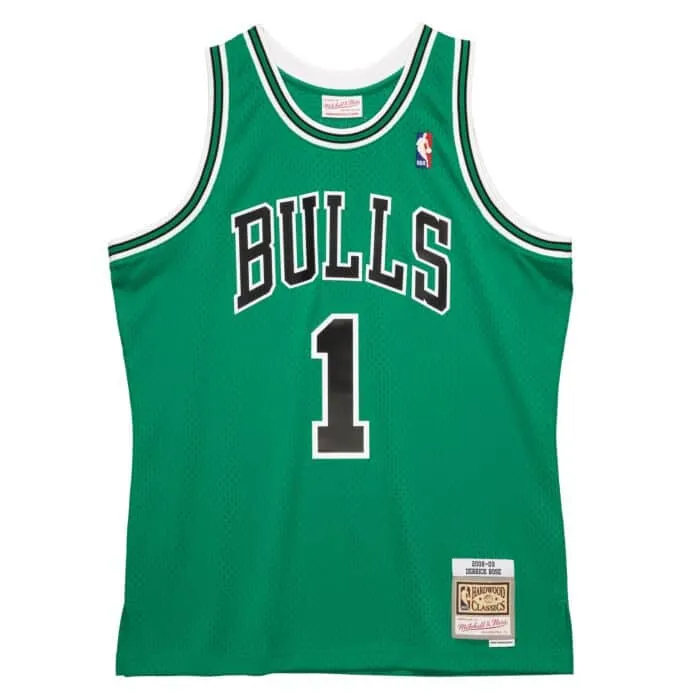 Chicago Bulls 2008-09 Derrick Rose Mitchell & Ness Swingman Jersey
