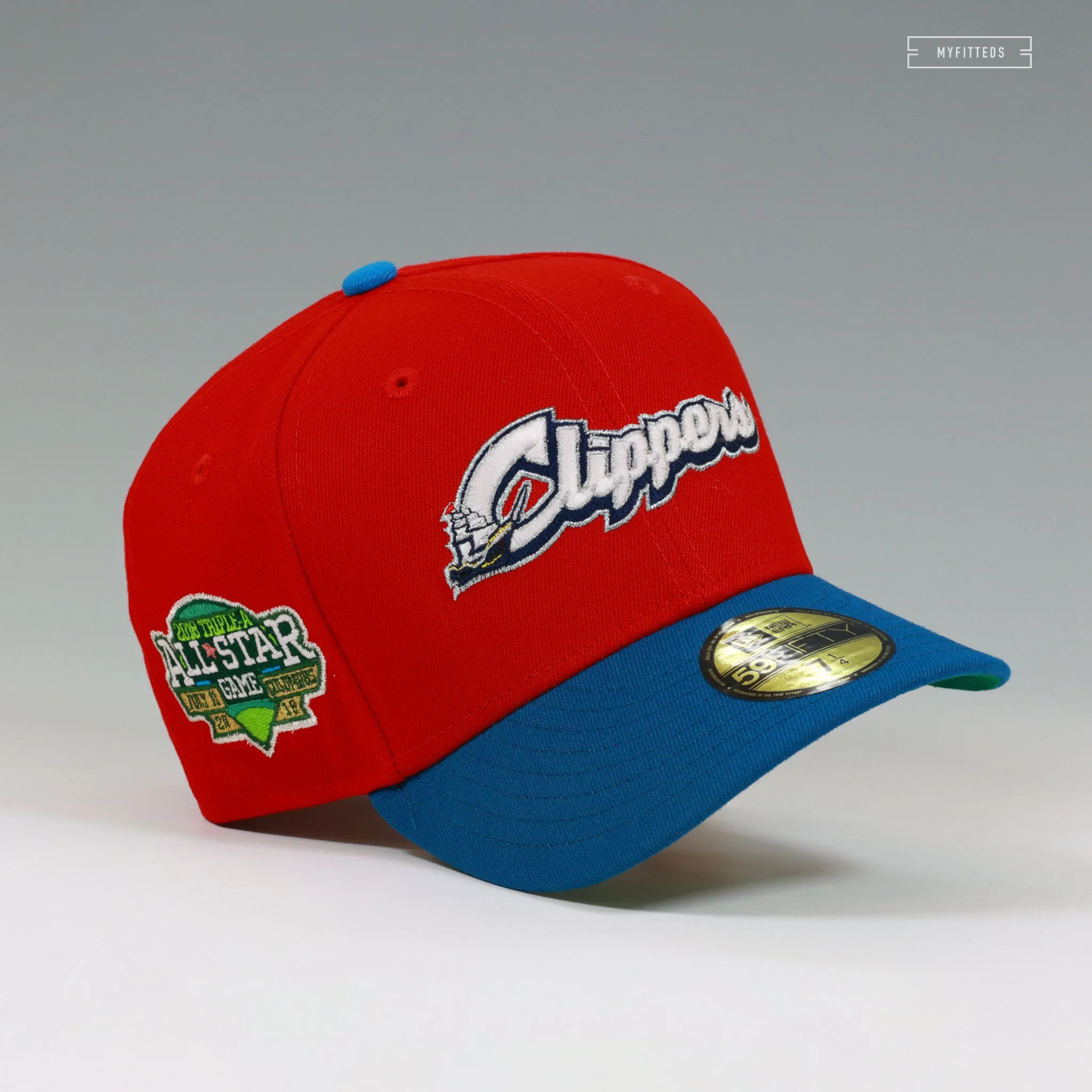 COLUMBUS CLIPPERS MILB 2018 TRIPLE -A ALL-STAR GAME CHAMPIONS GITD NEW ERA FITTED CAP