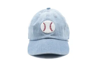 Denim Hat   Terry Baseball