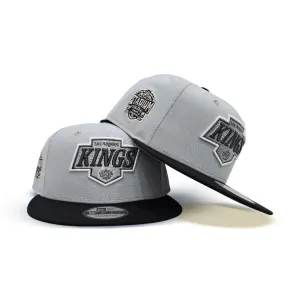 Dolphin Gray Los Angeles Kings Black Brim Gray Bottom Levi's Stadium Side Patch New Era 9Fifty Snapback