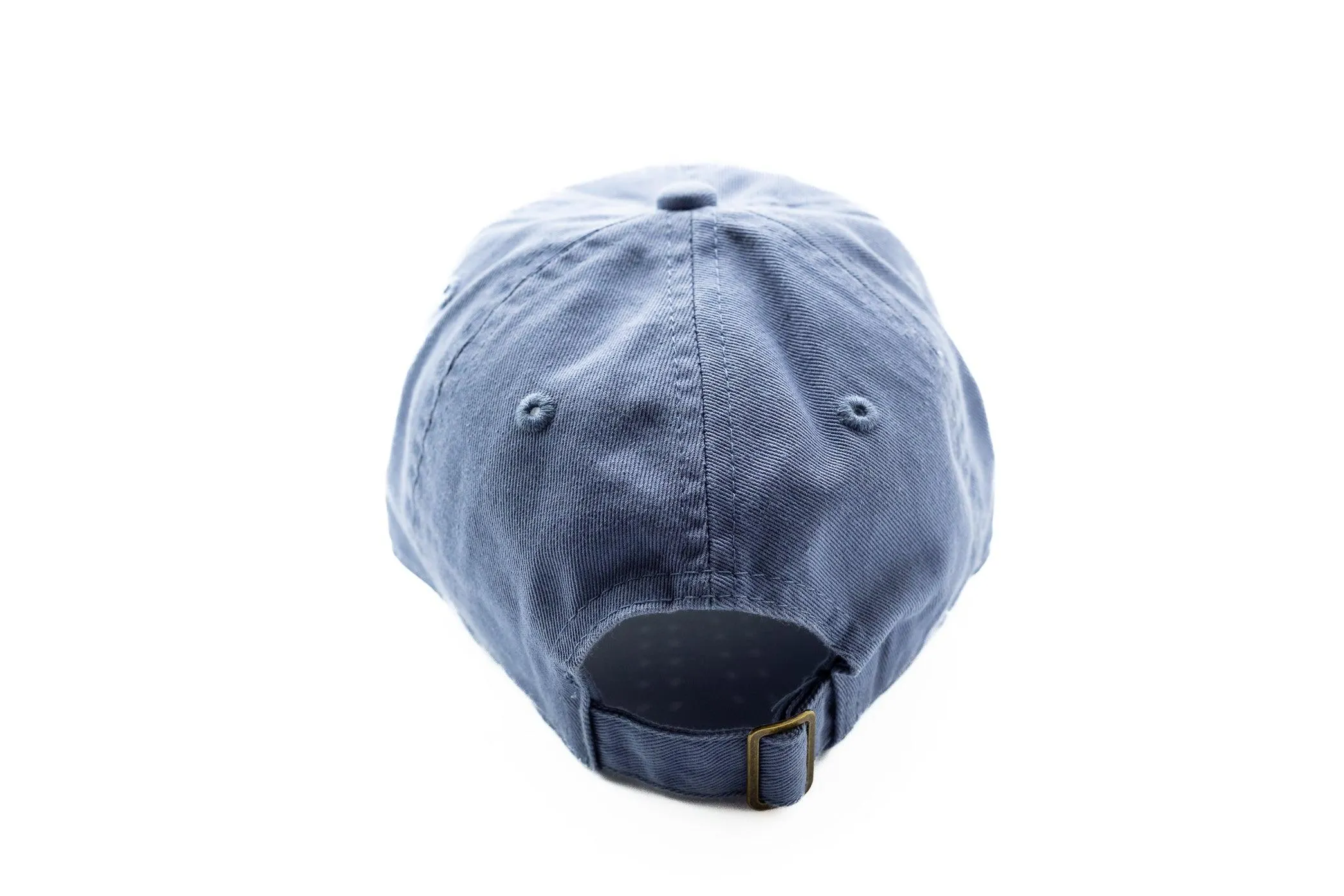 Dusty Blue Glitter Gold Terry Star Hat