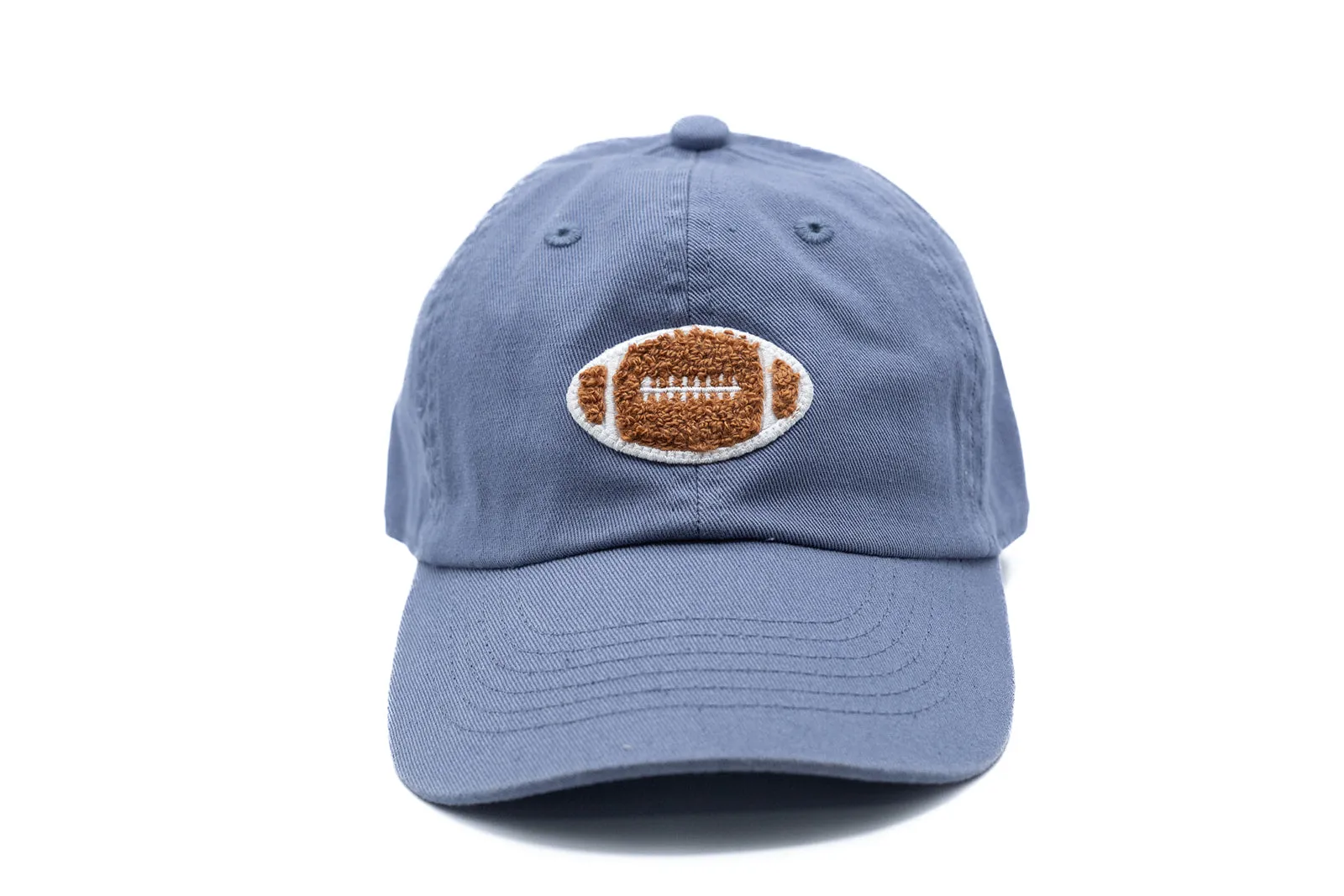 Dusty Blue Hat   Terry Football