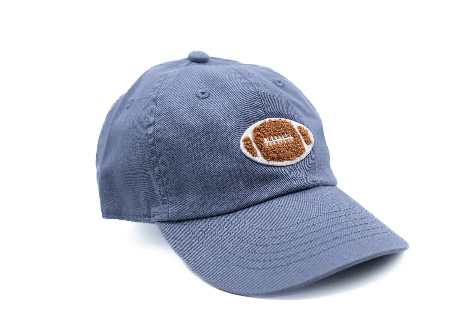 Dusty Blue Hat   Terry Football