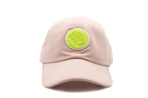 Dusty Rose Athletic Hat   Terry Tennis