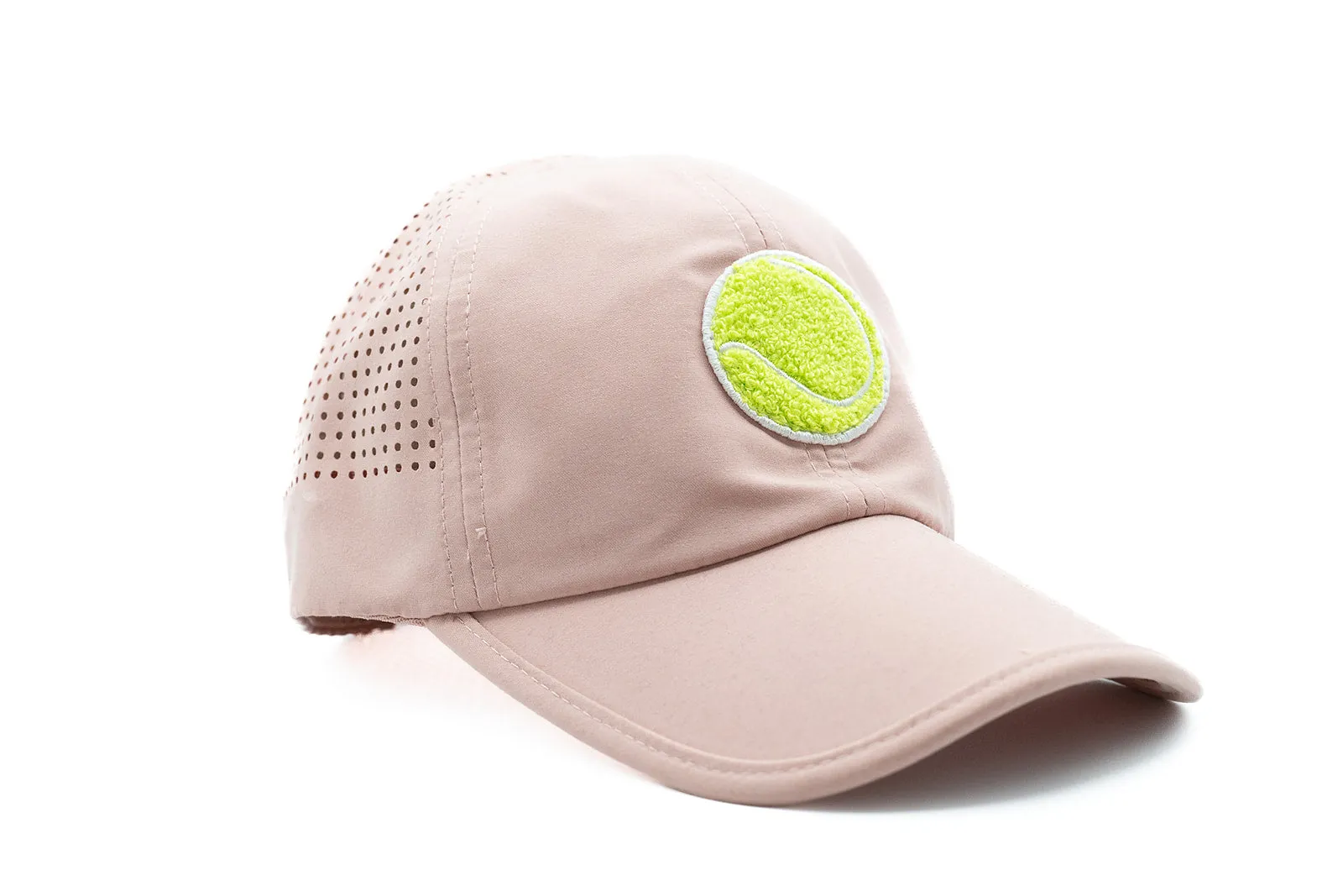Dusty Rose Athletic Hat   Terry Tennis