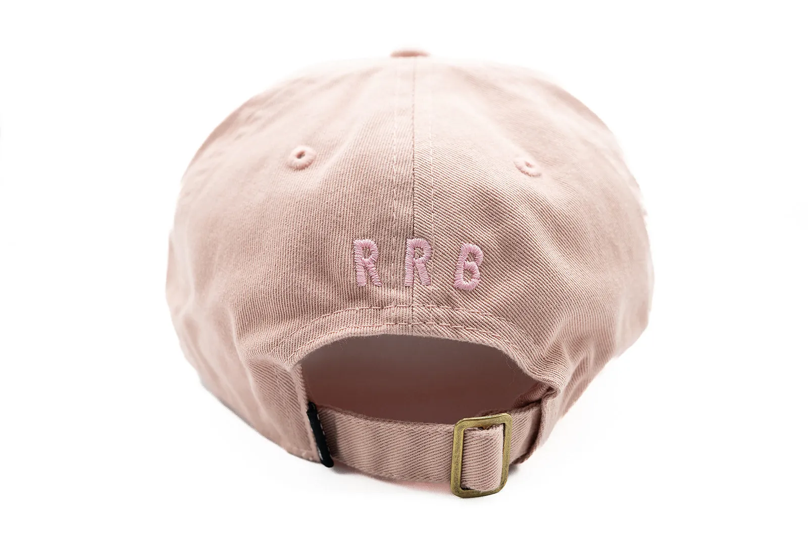 Dusty Rose Letter Baseball Hat