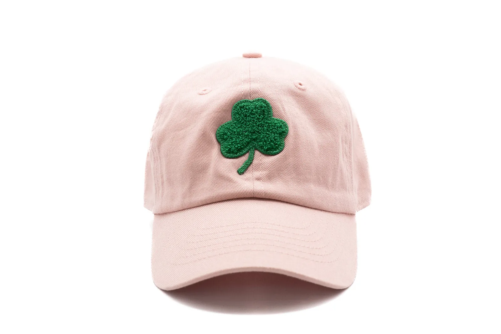 Dusty Rose Terry Shamrock Hat