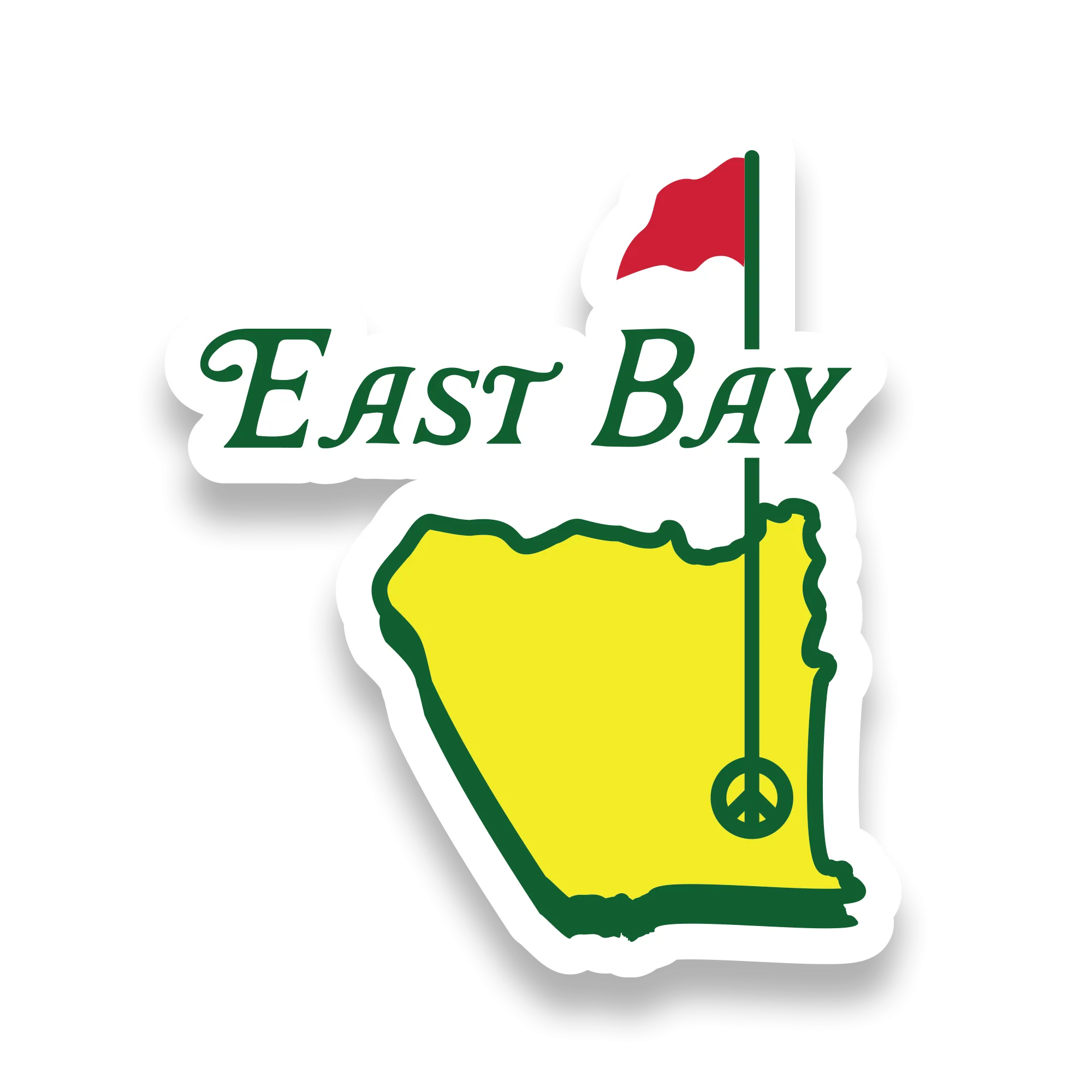 East Bay Golf sticker
