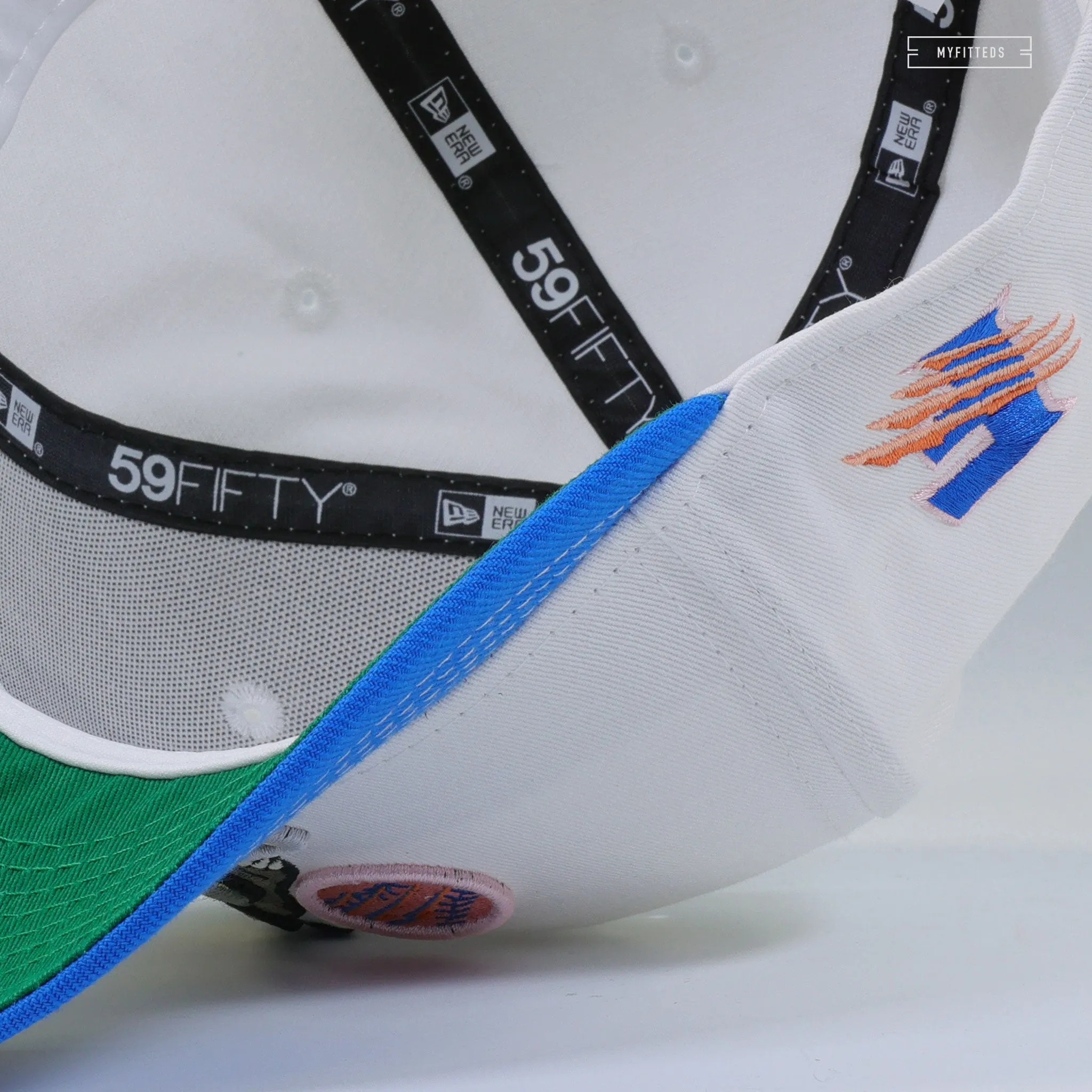 FRESNO GRIZZLIES "MEDICOM DUNK SB INSPIRED" NEW ERA FITTED CAP