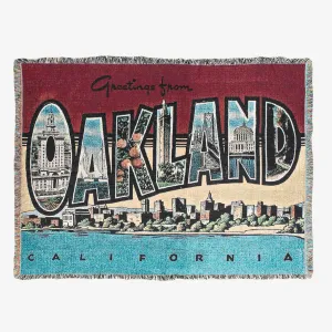 Greetings From Oakland Throw