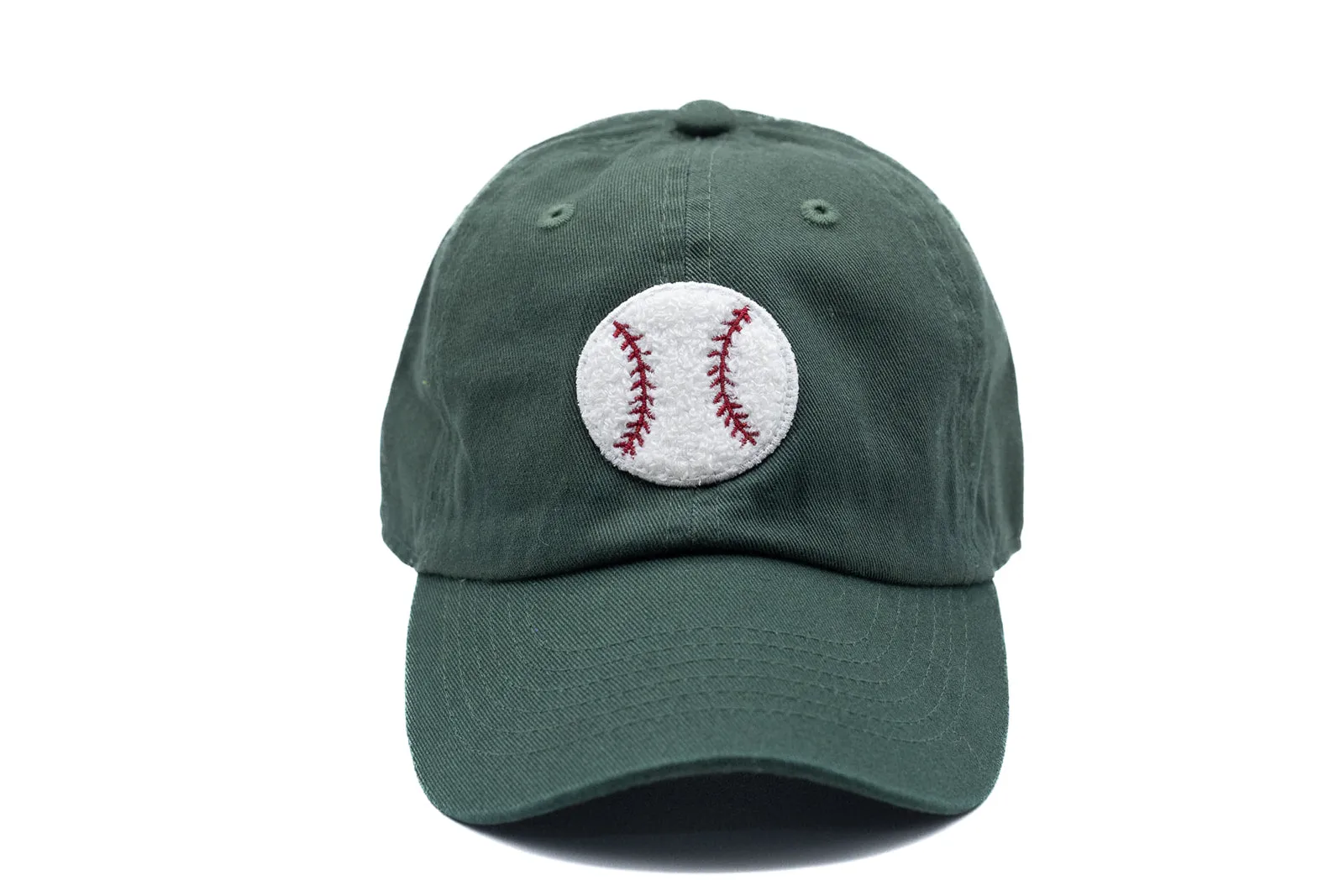 Hunter Green Hat   Terry Baseball