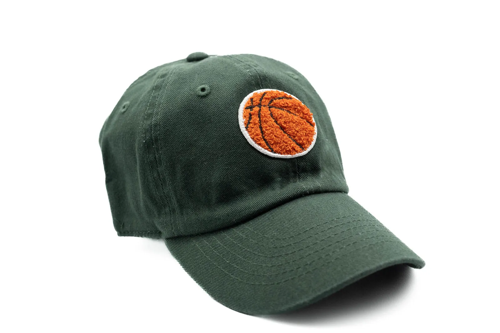 Hunter Green Hat   Terry Basketball