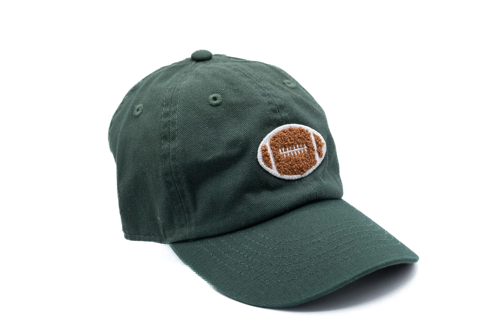 Hunter Green Hat   Terry Football