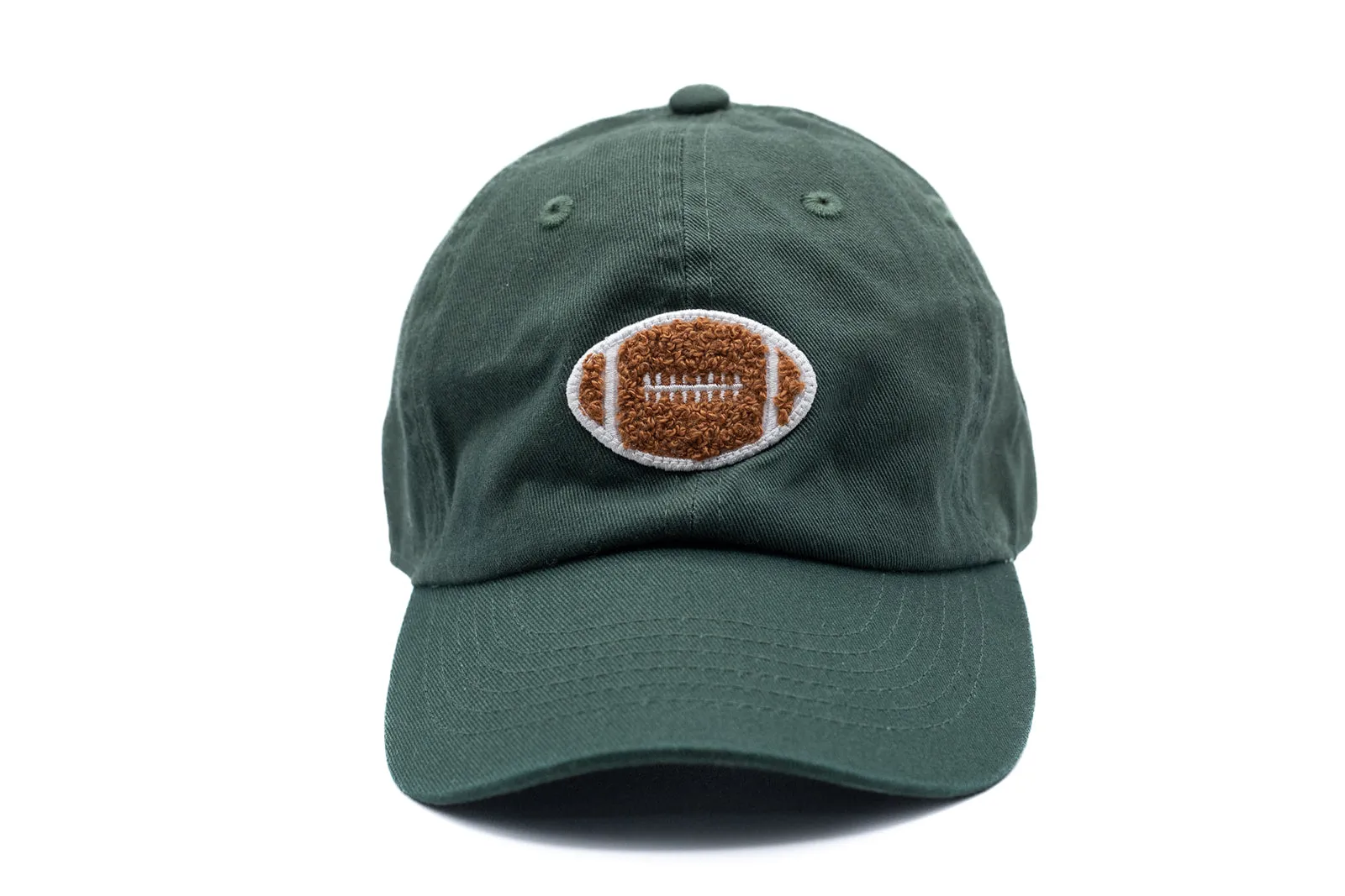 Hunter Green Hat   Terry Football