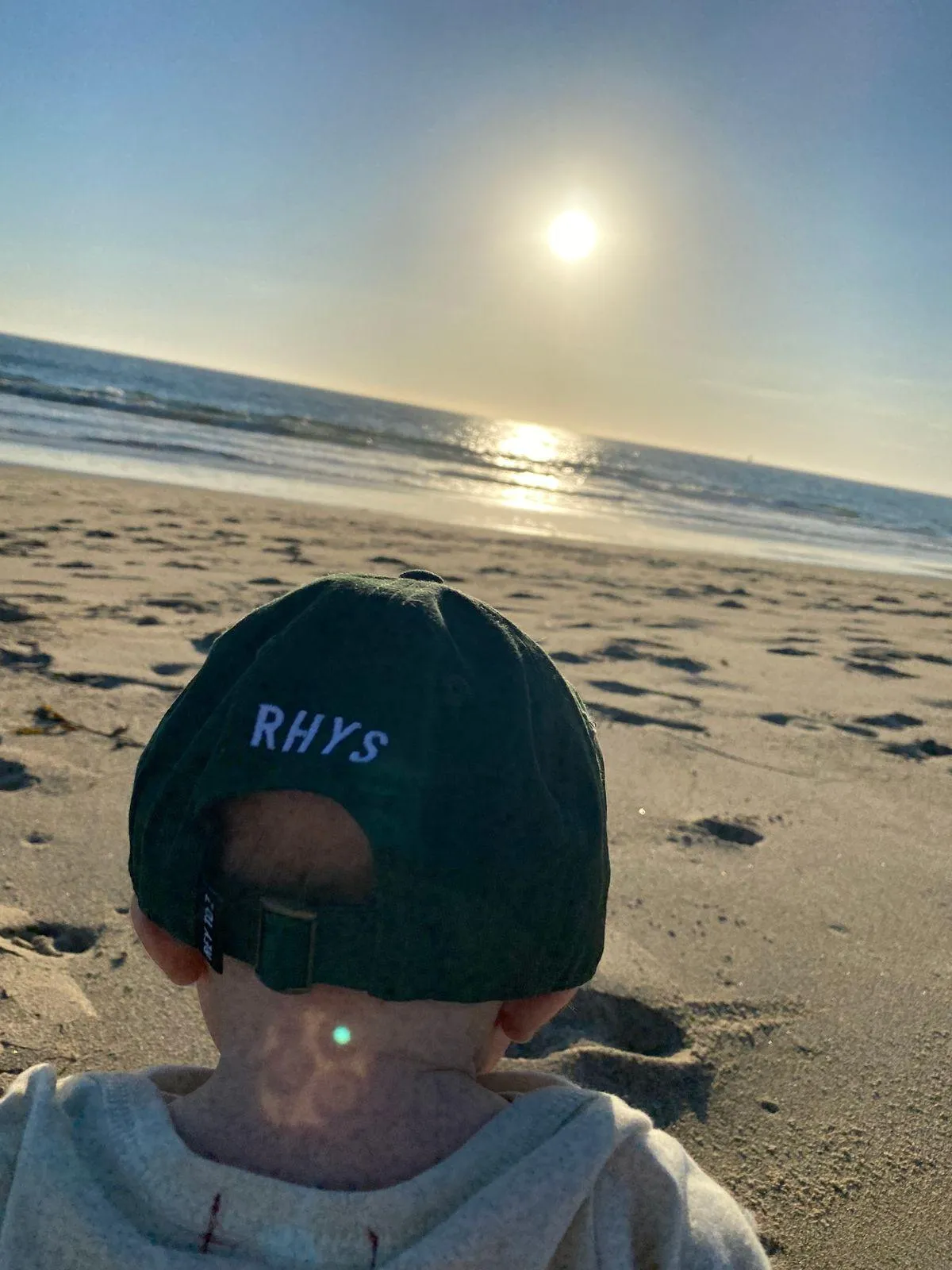 Hunter Green Letter Baseball Hat