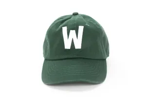 Hunter Green Letter Baseball Hat