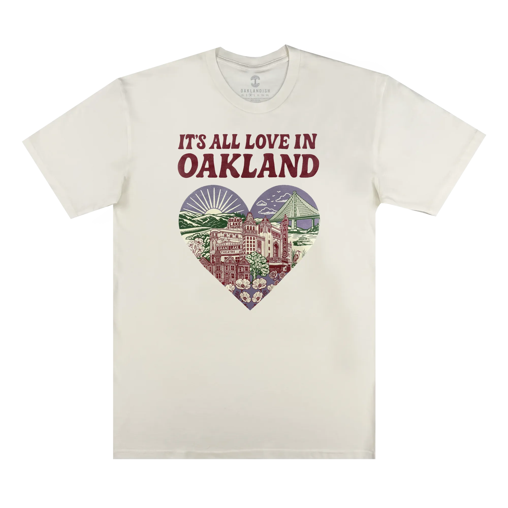 It's All Love in Oakland Tee