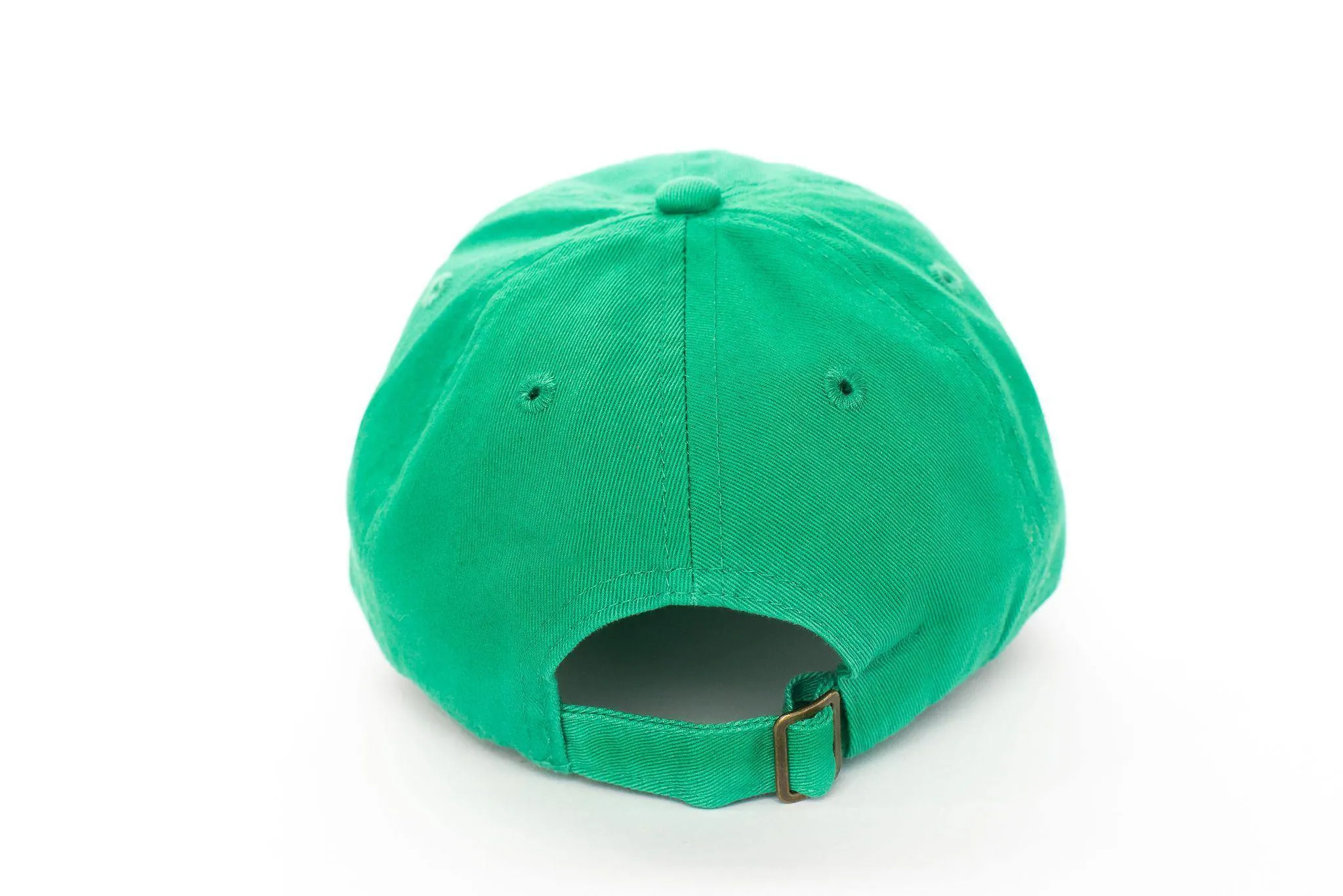 Kelly Green Letter Baseball Hat