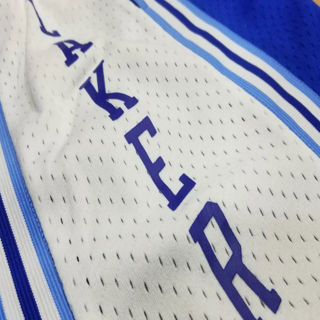 Light Blue Los Angeles Lakers Mitchell & Ness Hardeood Classic Men's Swingman Shorts