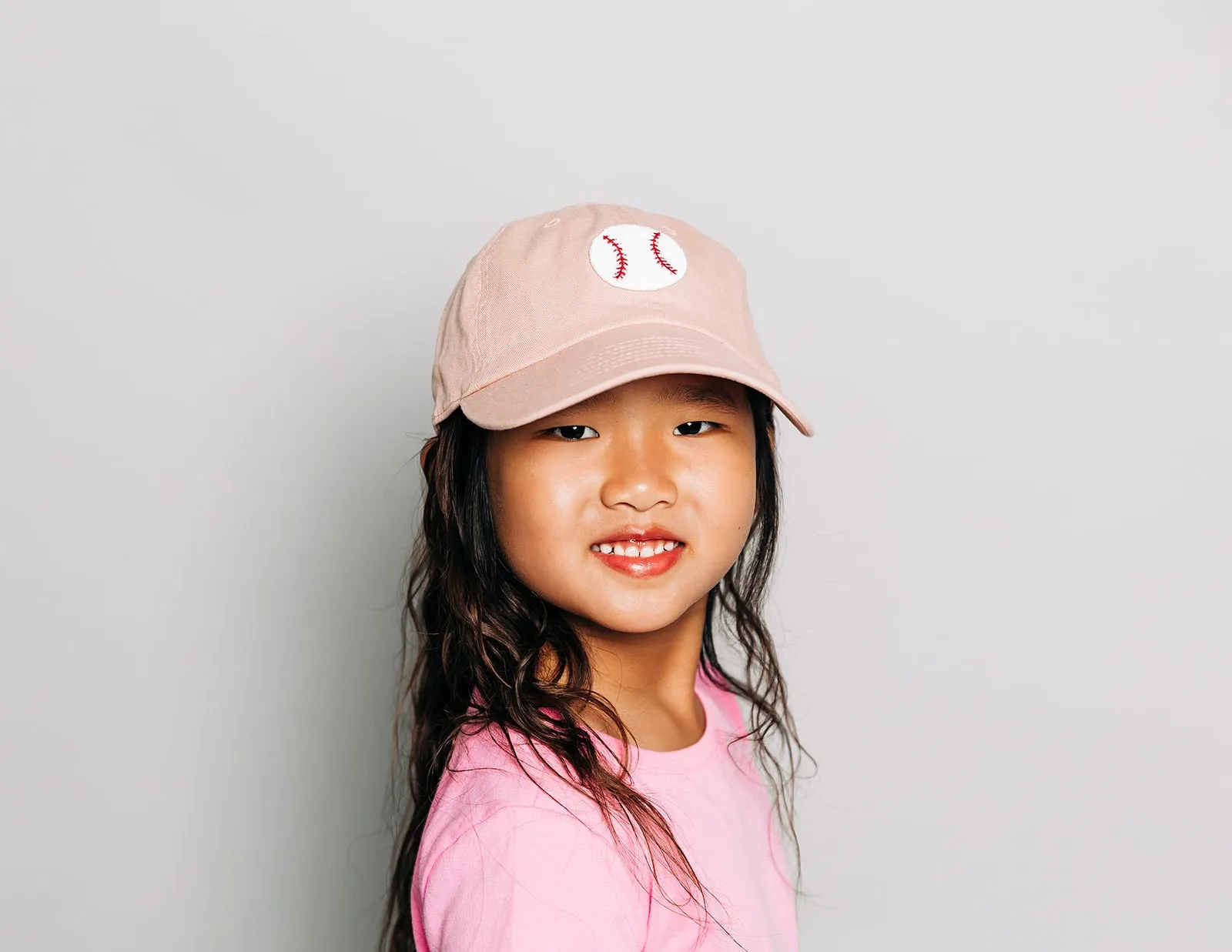 Light Pink Hat   Terry Baseball