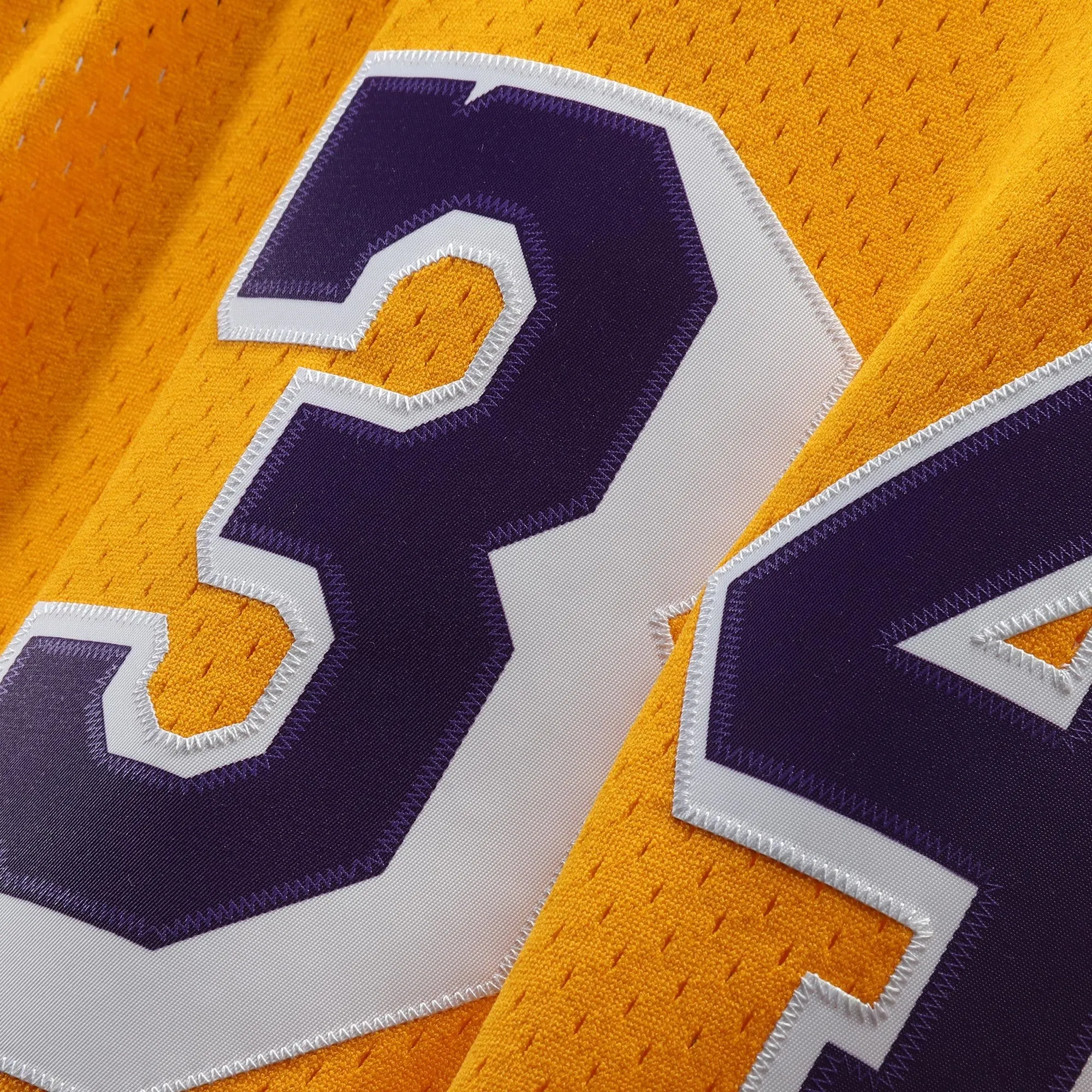 Los Angeles Lakers 1996-97 Shaquille O'Neal Mitchell & Ness Yellow Swingman Jersey