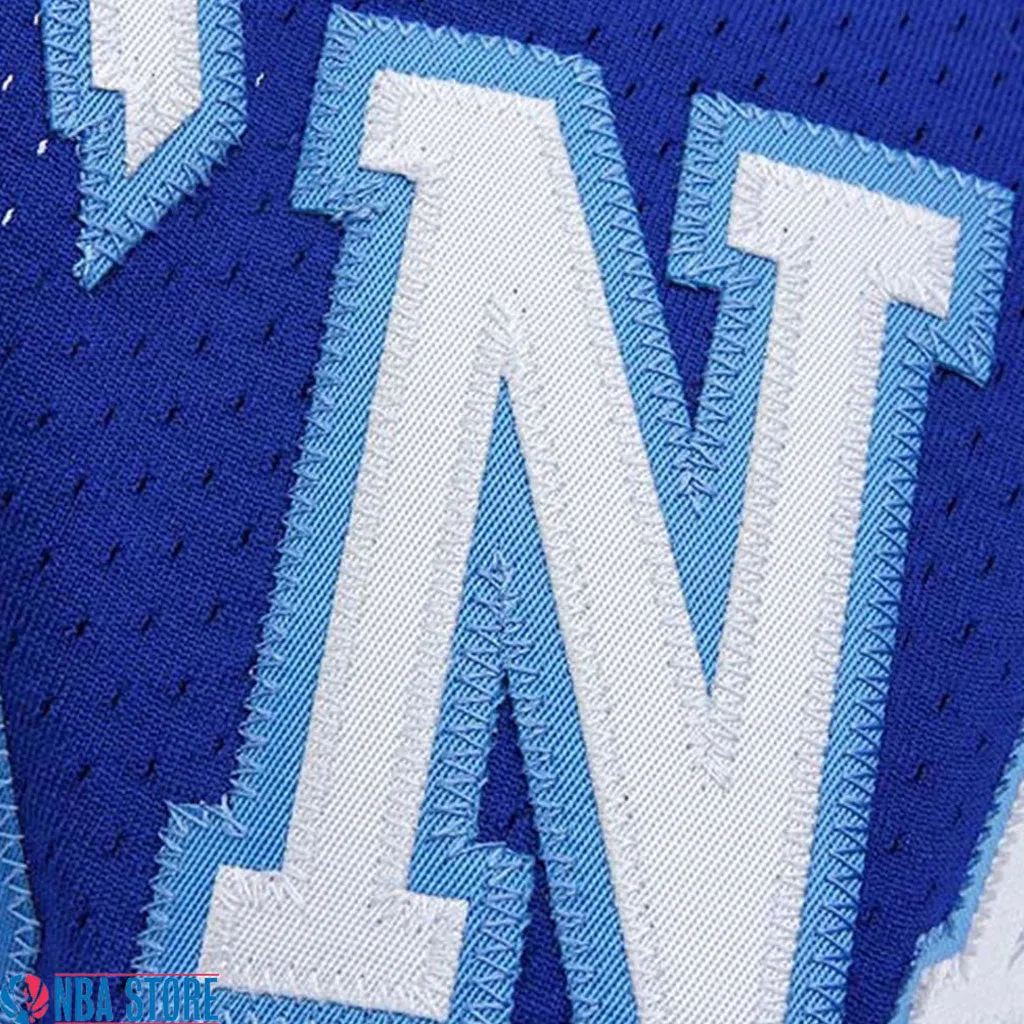 Los Angeles Lakers #34 Shaquille O??Neal Mitchell & Ness Light Blue Swingman Jersey