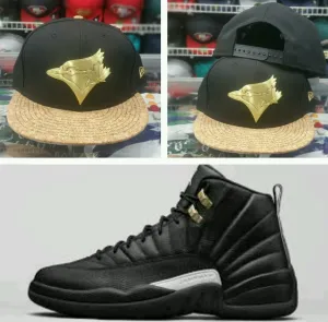 Matching Exclusive New Era Blue Jays 9Fifty snapback for Jordan 12 The Master