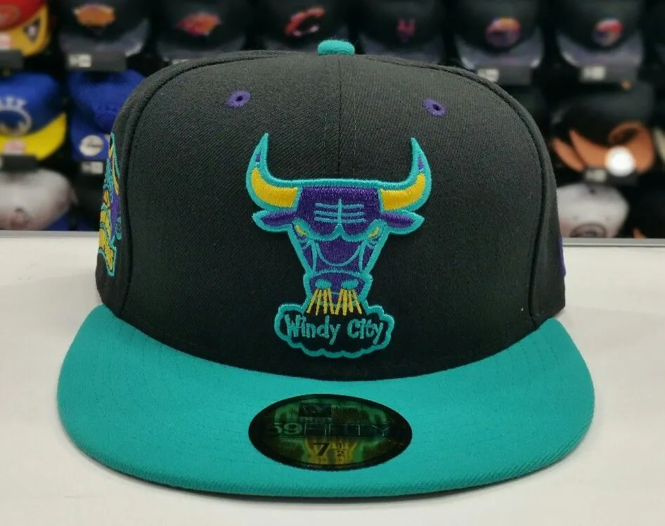 Matching New Era Chicago Bulls 59Fifty fitted hat for Jordan 7 Lola Bunny