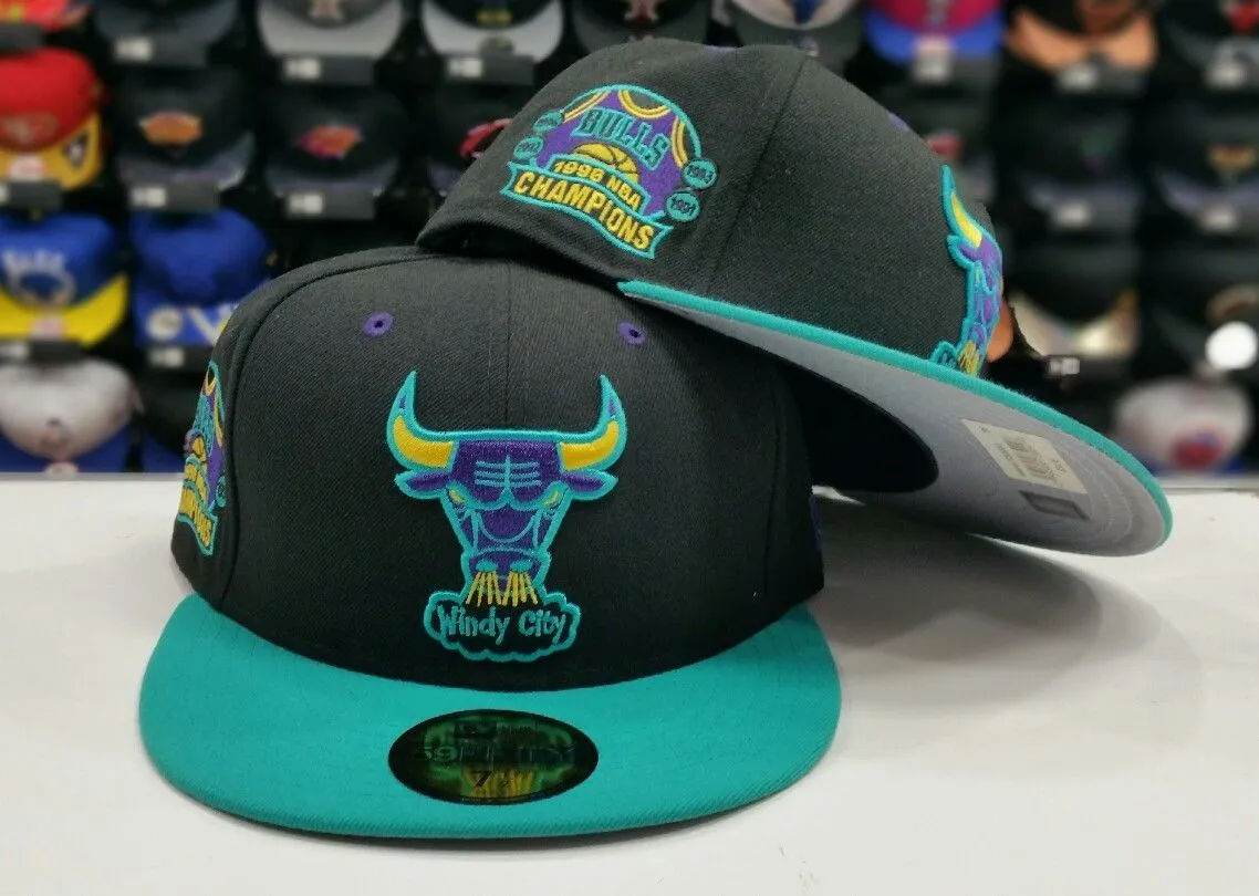 Matching New Era Chicago Bulls 59Fifty fitted hat for Jordan 7 Lola Bunny