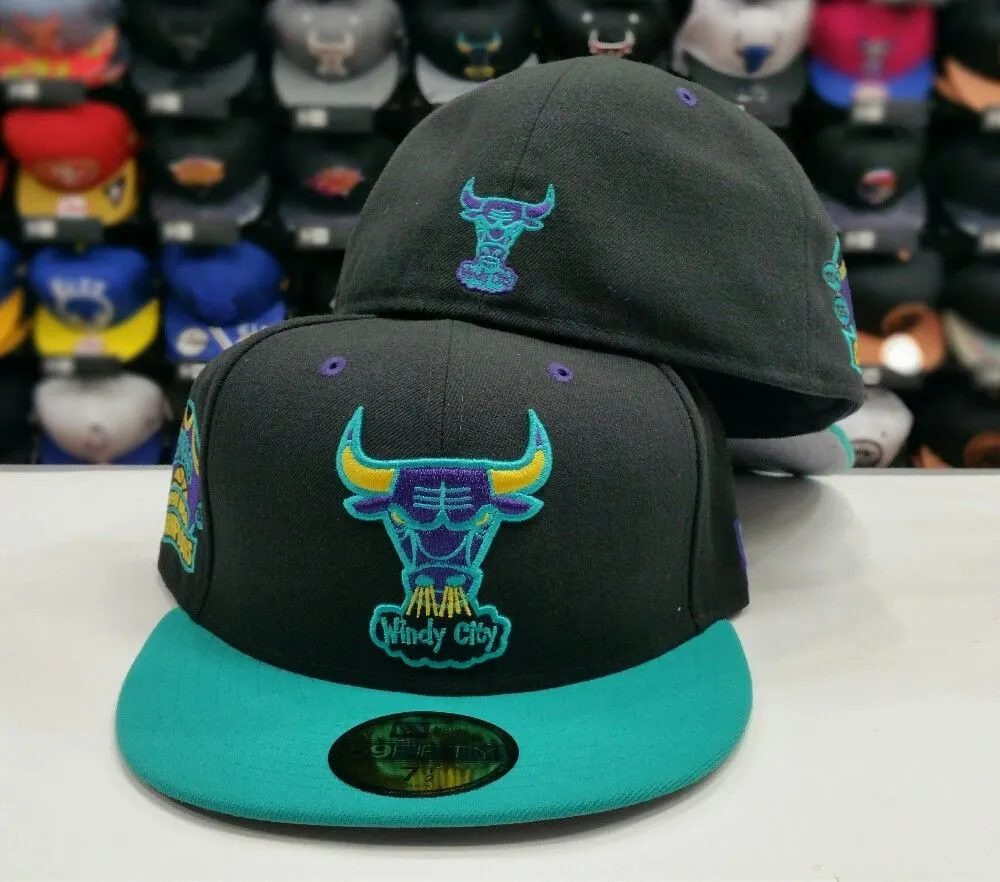 Matching New Era Chicago Bulls 59Fifty fitted hat for Jordan 7 Lola Bunny
