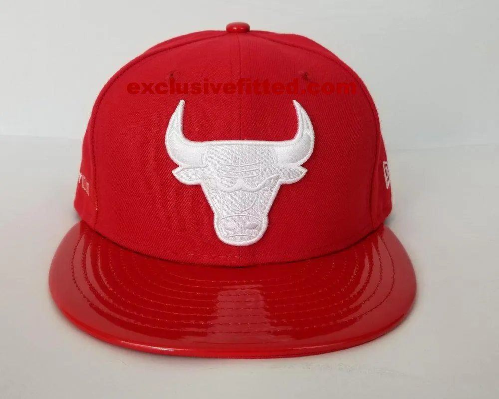 Matching New Era Chicago Bulls Fitted Hat for Jordan 11 Gym Red