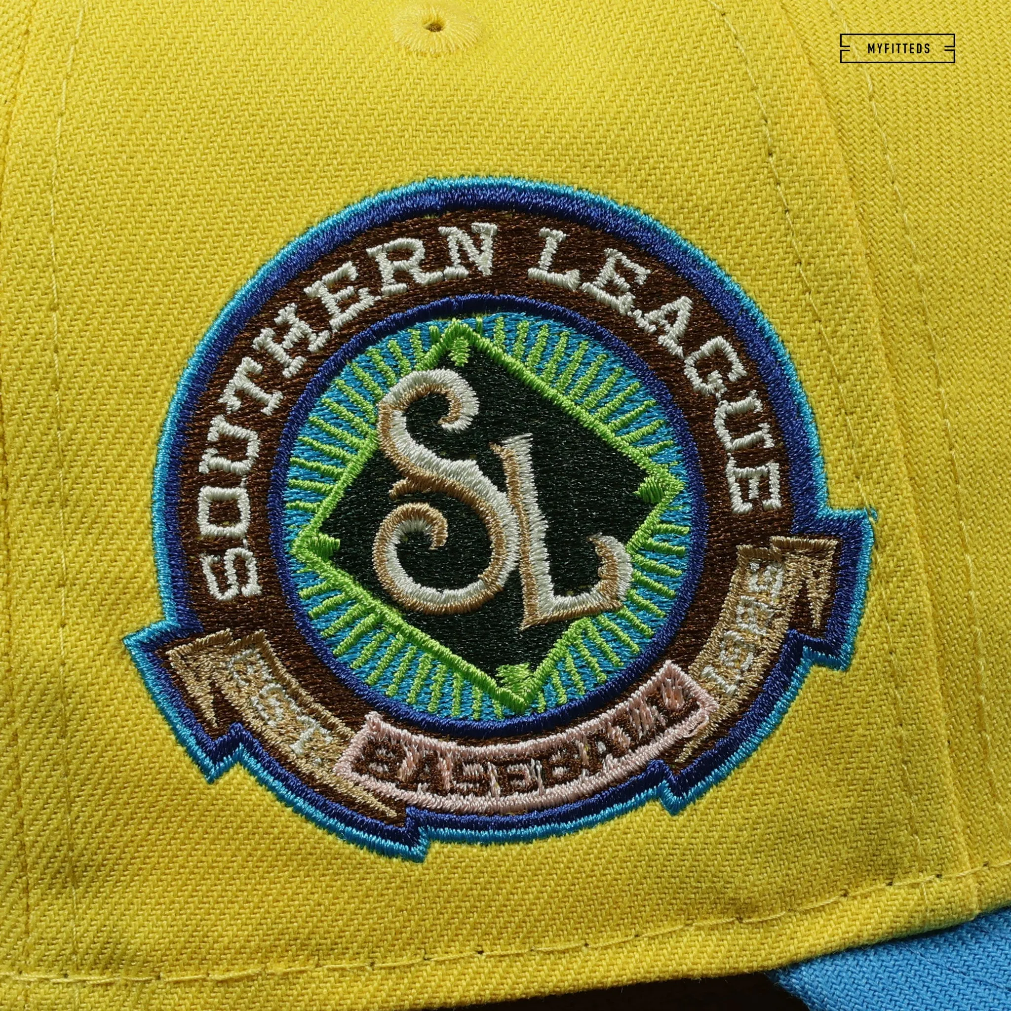 MISSISSIPPI BRAVES SOUTHERN LEAGUE BUTTERSCOTCH NEW ERA HAT