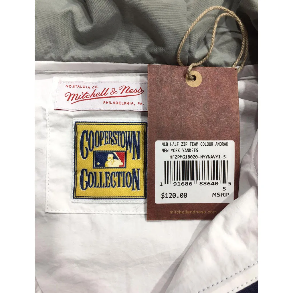Mitchell & Ness Half Zip Anorak MLB New York Yankees Windbeaker Jacket