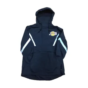 Mitchell & Ness Half Zip Anorak NBA Black Los Angeles Lakers Windbeaker Jacket