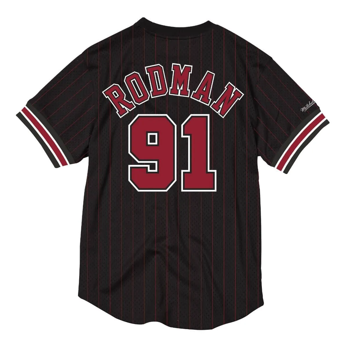Mitchell & Ness Name And Number Mesh Top Chicago Bulls 1996-97 Dennis Rodman Jersey